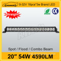 Super bright tuning light 20" 54w flash led light bar